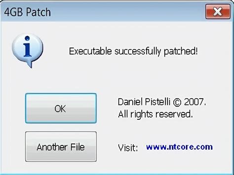 4GB patch file .